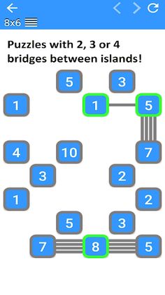 Hashi - Daily Bridge Puzzles - Screenshot 3