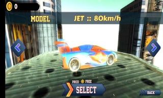 Snow Tracks-Madness Stunt Car - Screenshot 1