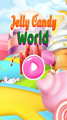Jelly Candy World: Sweet Blast - Screenshot 1