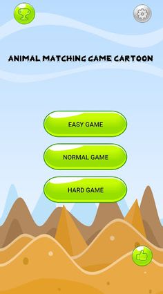 Cartoon Animal Matching Game - Screenshot 1