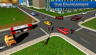 Modern City Bus Transport - Screenshot 1