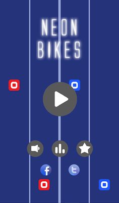Race Neon Bikes - Screenshot 1