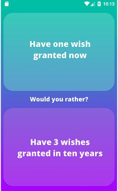 Would you rather Lite - Screenshot 1