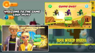 Lady MotorBike bug Driving - Screenshot 2