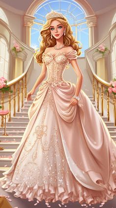 Princess Wedding Dress Up - Screenshot 3