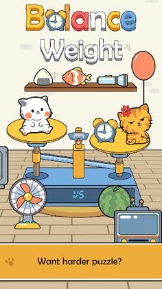 Balance Weight - Cat Puzzle - Screenshot 3