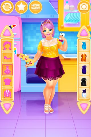Chubby Girl Dress Up - Screenshot 2