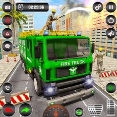 Emergency Fire Truck Game - Screenshot 1