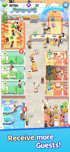 My Mini Hotel: Idle Game - Screenshot 4