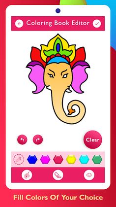 Lord Ganesha Paint & Color - Screenshot 2