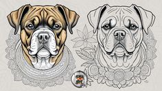 Coloring Dogs Stress Relief - Screenshot 3
