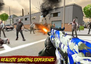 Airforce Zombie Shooter Rescue - Screenshot 1