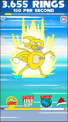 Sanic Clicker Manaa Aventure - Screenshot 4