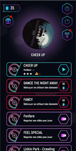 Twice KPOP: Tiles Hop EDM Rush - Screenshot 2