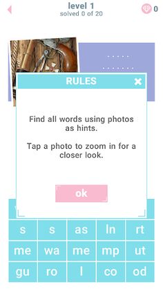 1 Image: 4 words - Screenshot 1