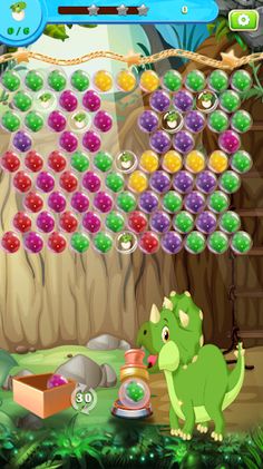 Primitive Bubble Shooter - Screenshot 2