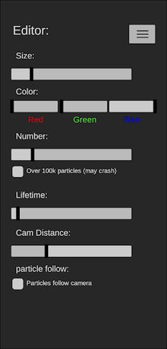 Abstract Particles 3D - Screenshot 1