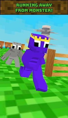 3D Rainbows Friends Run - Screenshot 3