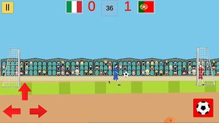 football game : soccer game - Screenshot 1