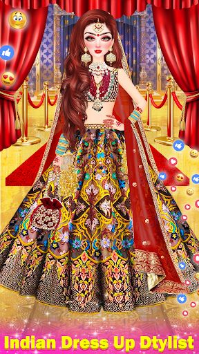 Indian Game Makeup & Dress up - Screenshot 2