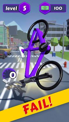 Bike vs cars - Screenshot 4