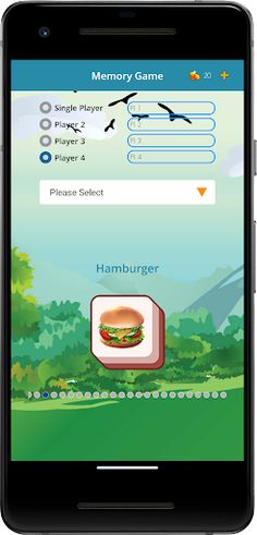 Memory Game (Multi-Player) - Screenshot 2
