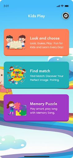 Kids Learning & Memory Games - Screenshot 1