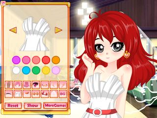 Anime Bride Avatar Maker Games - Screenshot 1