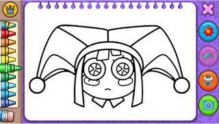 Kinger Digital Circus Coloring - Screenshot 3