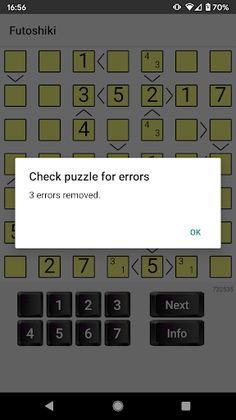 Futoshiki Free - Screenshot 3