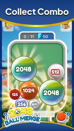 2048 Ball Merge - Screenshot 1
