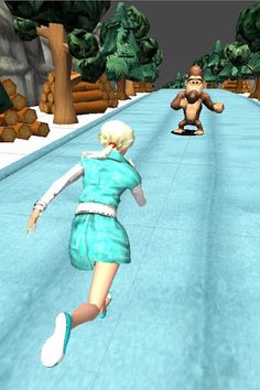Ice Princess : Snow Run 3D - Screenshot 3