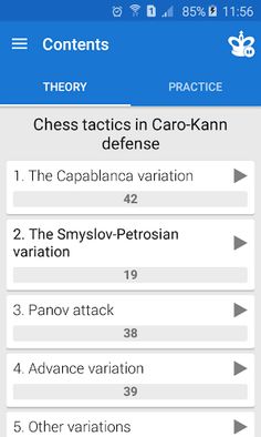 Chess Tactics in Caro-Kann - Screenshot 2