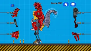 Robot Terminator Fire Dragon - Screenshot 3