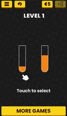 Water Color Sort Puzzle - Screenshot 1