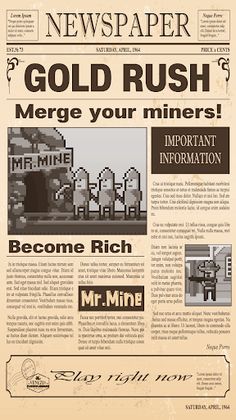 MergeMine : GoldRush - Screenshot 1