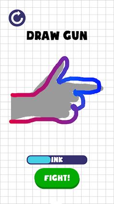 Draw gun - Screenshot 1