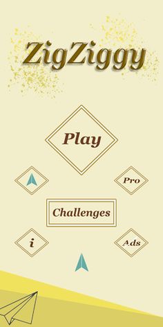 Zig Ziggy: Zig Zag Plane Game - Screenshot 1