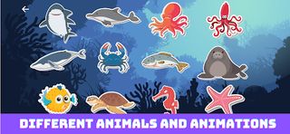 Sea Animals: game for learning - Screenshot 1