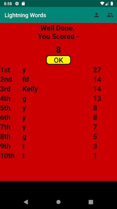 Lightning Words - A Great Loca - Screenshot 4