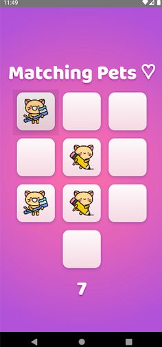 Matching Pets Game - Screenshot 3
