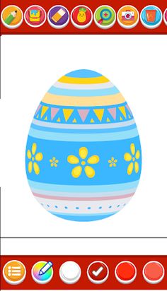 easter egg coloring book - Screenshot 4