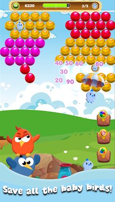 Bubble Shooter Birds Rescue - Screenshot 1