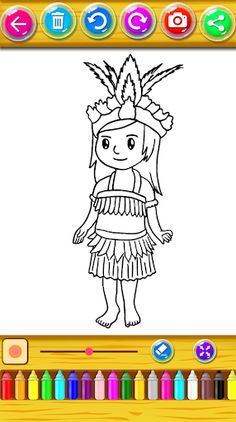 Mewarnai Baju Adat Indonesia - Screenshot 4