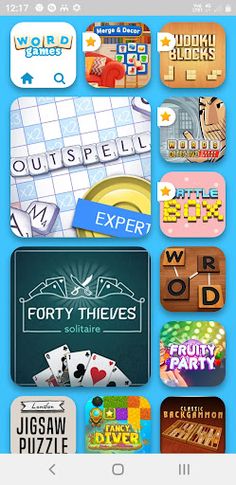WordSearch collection game app - Screenshot 1