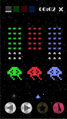 Color Invader Classic Space - Screenshot 4