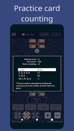 Blackjack: Card counting - Screenshot 3