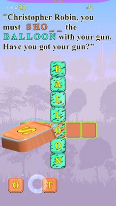 Winnie The Bear Crossword - Screenshot 1