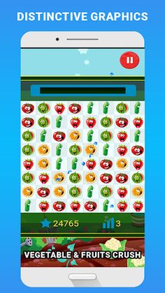 Vegetable & Fruits Crush - Screenshot 4