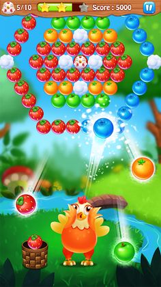 Chicken pop - Fruit bubble - Screenshot 1